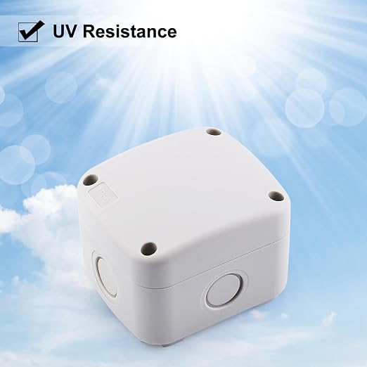 SuperInk White Junction Box ABS Plastic IP66 Waterproof, Dustproof Universal - Image 2