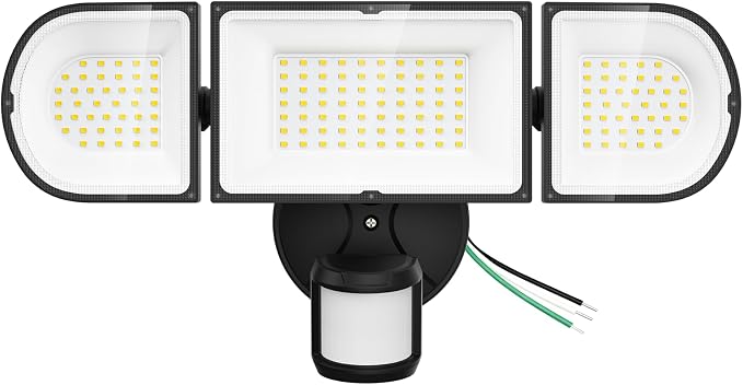 150W Motion Sensor Lights Outdoor by SZPOWER