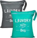 2 Pcs Large Travel Laundry Bags by Sylfairy