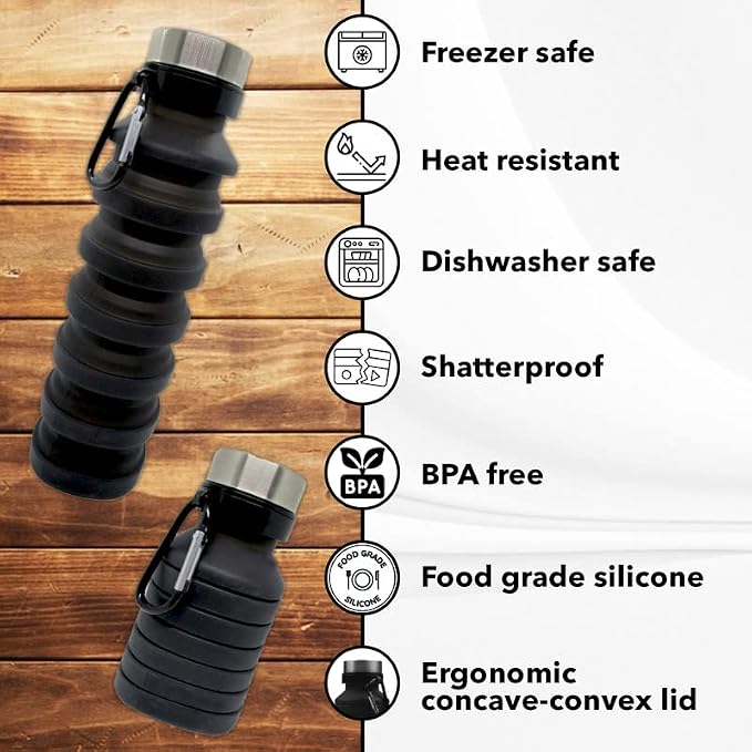 Gadgetime USA Collapsible Water Bottle - Image 4