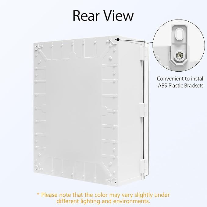 Electrical Box IP65 Waterproof ABS Plastic Enclosure Outdoor and Indoor Project - Image 5