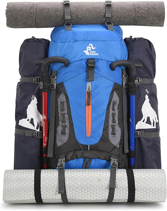 Bseash 60L Hiking Camping Backpack - Image 8