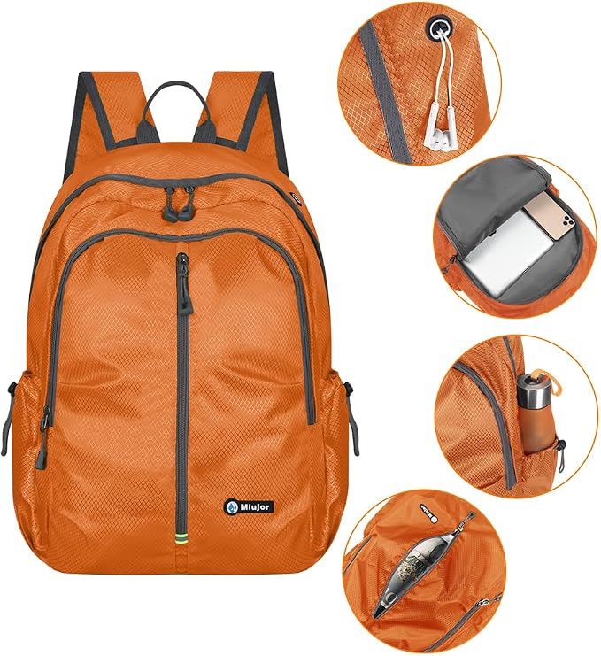 Lightweight Packable Foldable Backpack, Hiking backpack, Travel Backpack - Image 5