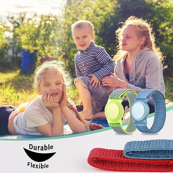 Kids Wristband Compatible with Apple AirTag, Protective Case - Image 3