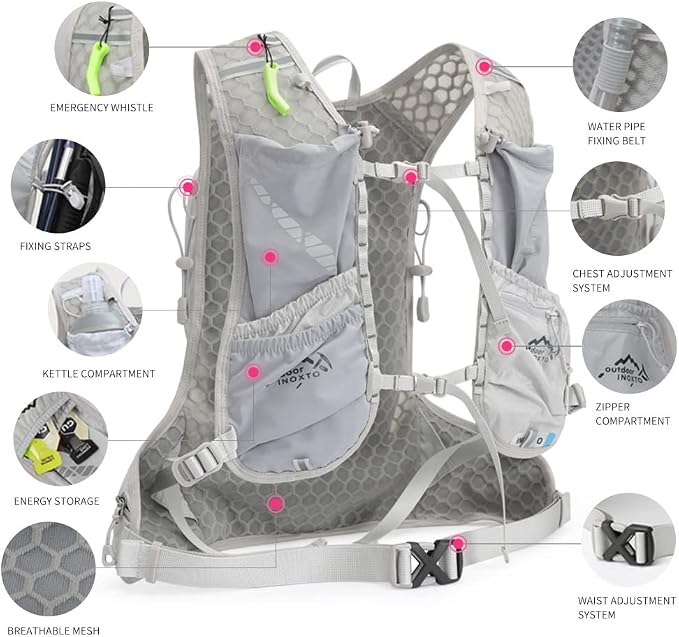 IX INOXTO Running Hydration Vest - Image 4