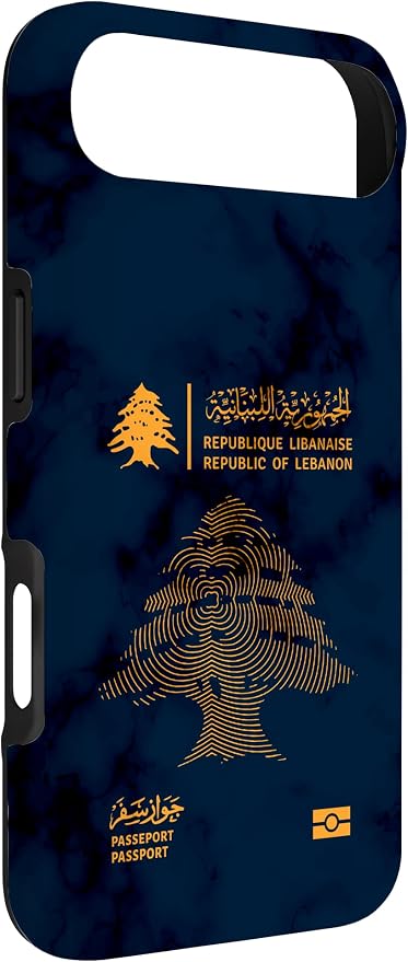 Lebanon, Lebanon Passport, Lebanon Flag, Lebanon map. Case - Image 2