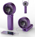 Peiyuu Portable Handheld Fan, USB Rechargeable 180° Foldable Mini Desk Fan by Peiyuu