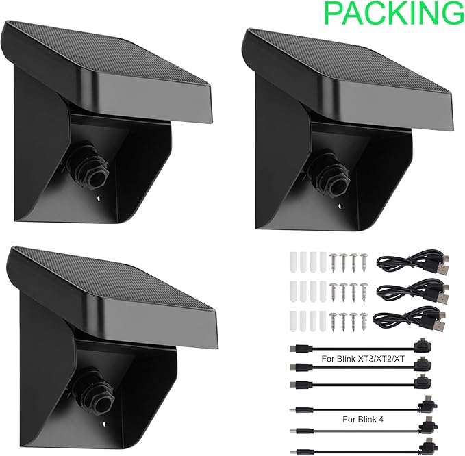Uogw 3PACK Solar Panel Charging Mount Compatible - Image 6