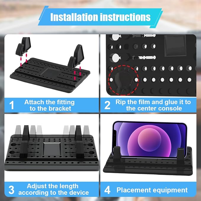 Cell Phone Holder for Car Dashboard - Image 4