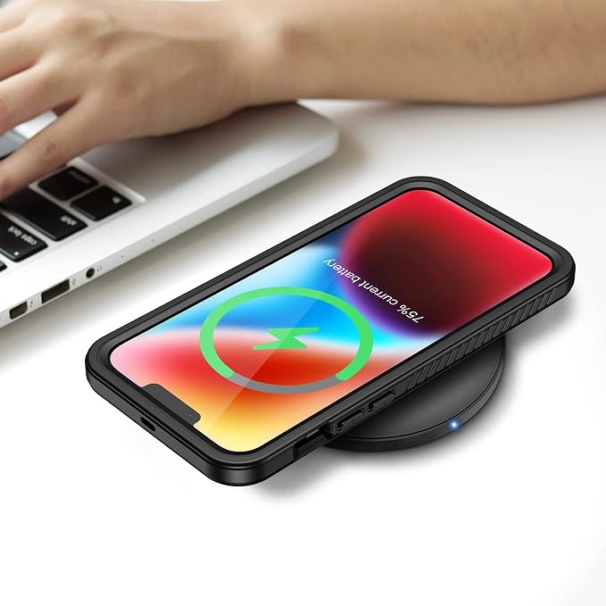 Lanhiem for iPhone 14 Plus Case, IP68 Waterproof Dustproof Shockproof Cases - Image 7