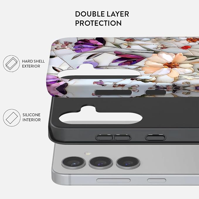 Compatible for Samsung Galaxy A16 5G Case, Dual Layer Heavy Duty 2 in 1 - Image 2
