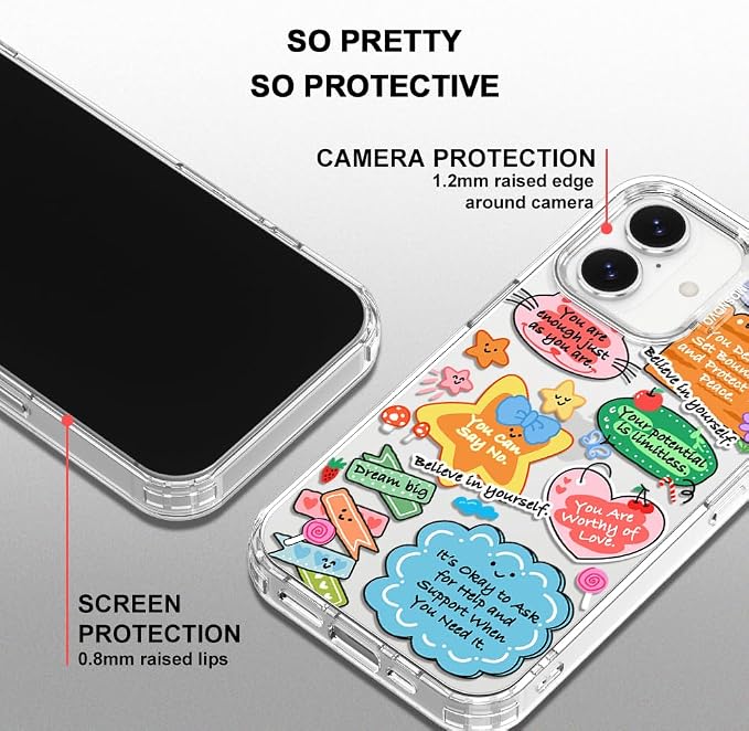 MOSNOVO for iPhone 17 Case, Shockproof Military-Grade Protection 6.6ft Drop - Image 4