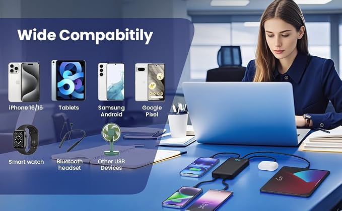 Portable Charger Power Bank 40800mAh - Image 8