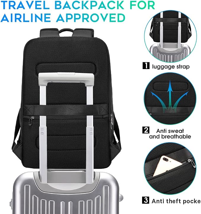 BANGE Business Commute Backpack Waterproof fit 15.6 Inch Commute backpack - Image 5