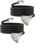10Ft 12 Gauge Outdoor Extension Cord by PLUGTUL