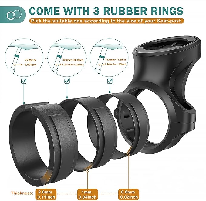 TUSITA Seat Post Quarter Turn Mount Compatible - Image 3