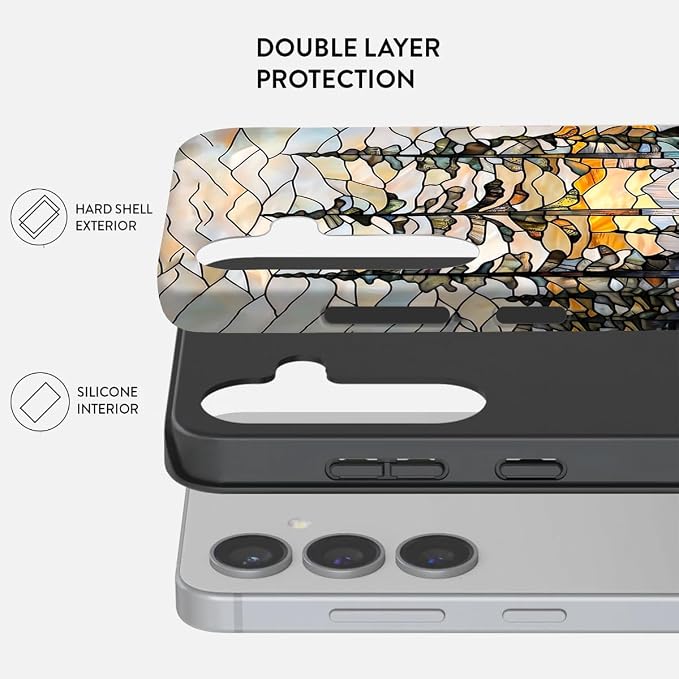 Compatible for Samsung Galaxy A17 5G Case, Dual Layer Heavy Duty 2 in 1 - Image 2