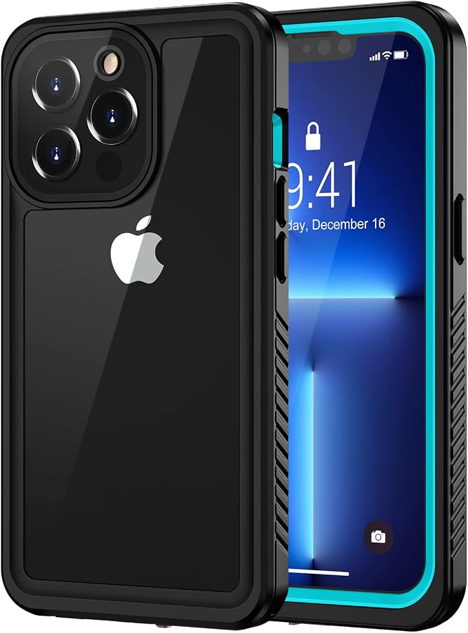 Lanhiem for iPhone 13 Pro Max Case, IP68 Waterproof Dustproof Shockproof Cases by LanhiemHome