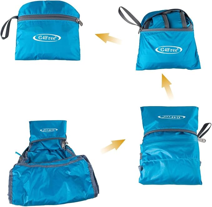 G4Free 20L Lightweight Packable Backpack Travel Hiking Daypack Foldable Backpack - Image 5
