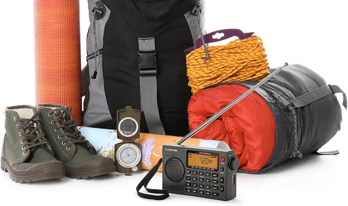 C. Crane CC Skywave SSB 2 Small AM, and NOAA Weather Portable Travel Radio - Image 9