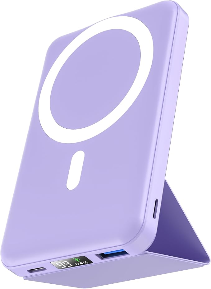 podoru for Magsafe Battery Pack, Foldable 10000mAh Magnetic Power Bank by PodoruPowerBank