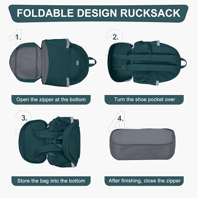 coofay Gym Backpack For Women Men Dance Sports Backpack - Image 6