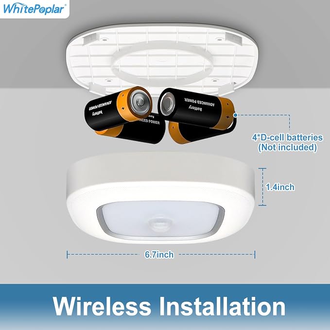 Battery Powered Motion Sensor Light Indoor - Image 6