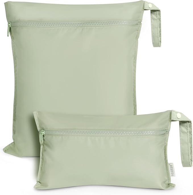 haakaa Waterproof Wet Bags for Baby Wet Dry Bags for Cloth Diaper, Swimsuit & by haakaa
