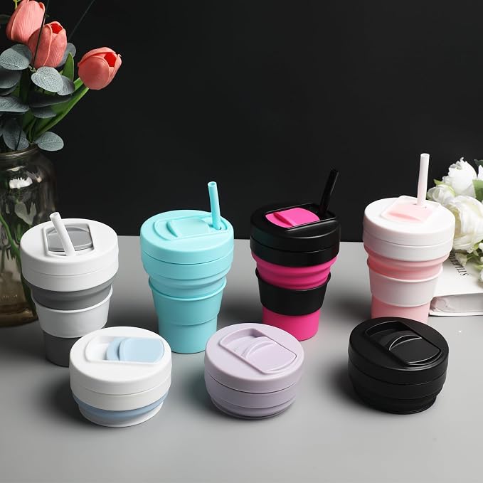 12 OZ Collapsible Travel Cup - Image 9