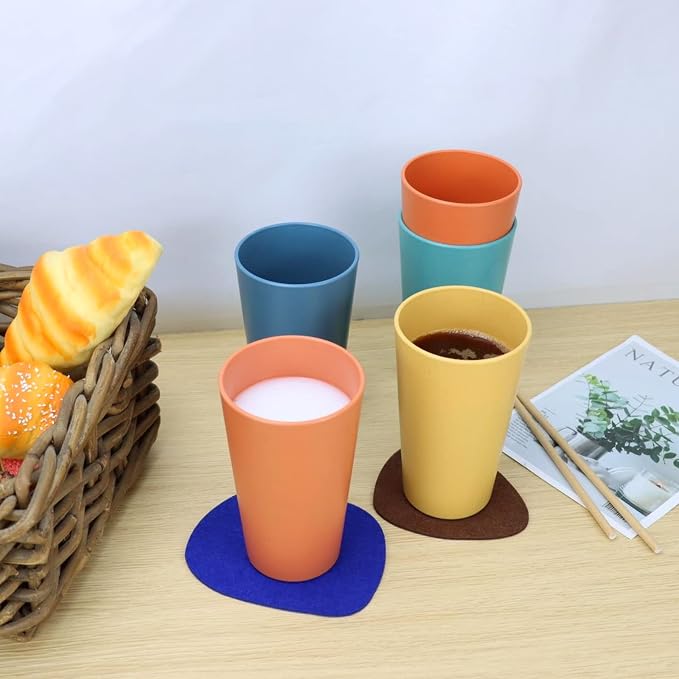 Homienly Reusable Plastic Cups - Image 4