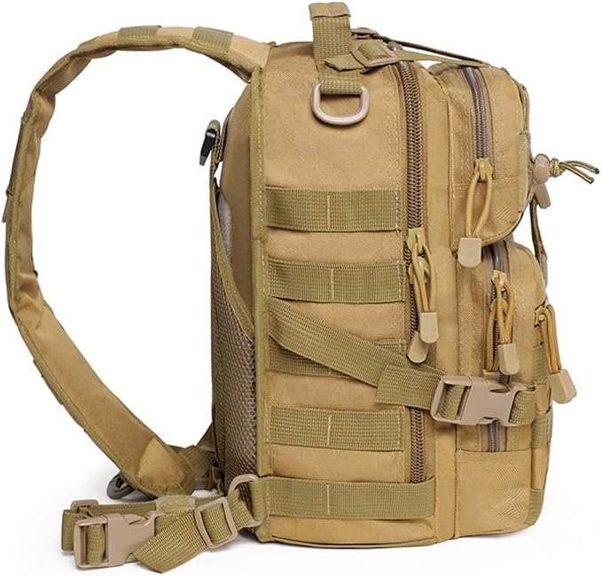 hopopower Tactical Sling Bag, Sport Bag Military Rover Shoulder Backpack EDC - Image 3