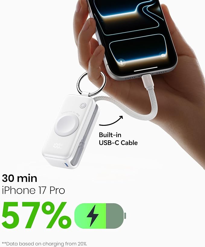 INIU 3-in-1 Portable Charger, Small 5000mah Power Bank - Image 7