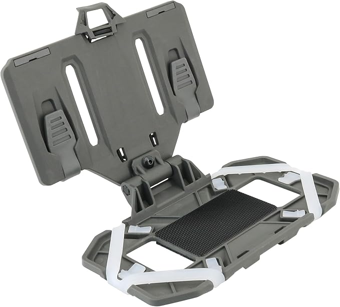 Phone Mount MOLLE Vest Plate Carrier Tactical Phone Holder, Quick Release Flip by TACGZGJSM