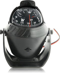 Boat Compass with Magnetic Declination Adjustment, Pivoting Marine Compass by WOKYO