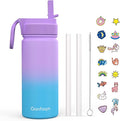 Kids Water Bottle, 16oz Water Bottles by Gonfoam