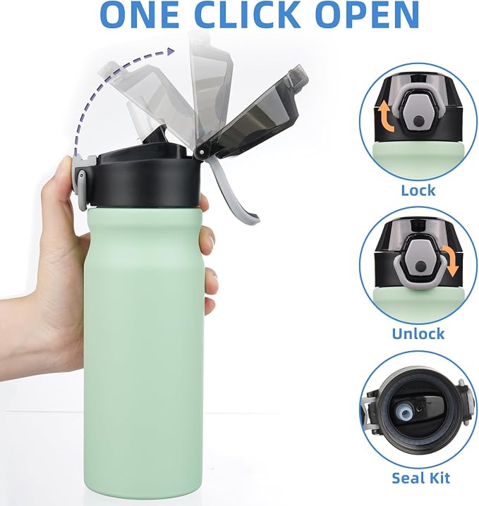 BJPKPK Stainless Steel Insulated Water Bottle - Image 3