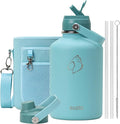 BUZIO 64oz Insulated Water Bottle, Stainless Steel Water Flask by BUZIO