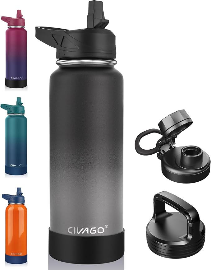 CIVAGO 40 oz Insulated Water Bottle by CIVAGO