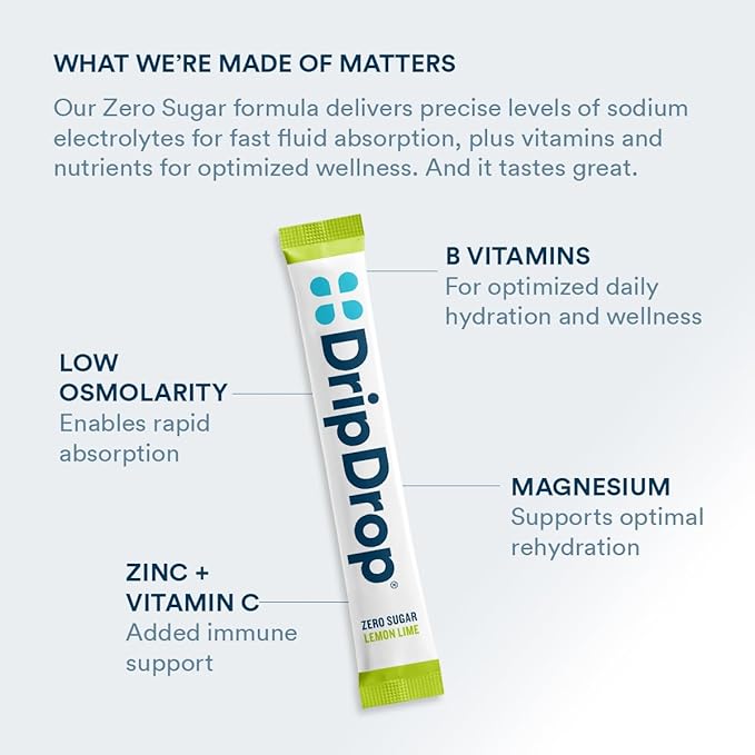 DripDrop Sugar Free Hydration Packets - Image 4