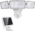 GLORIOUS-LITE Solar Security Lights 2400mAh LED Motion Sensor Light Outdoor by GLORIOUS-LITE