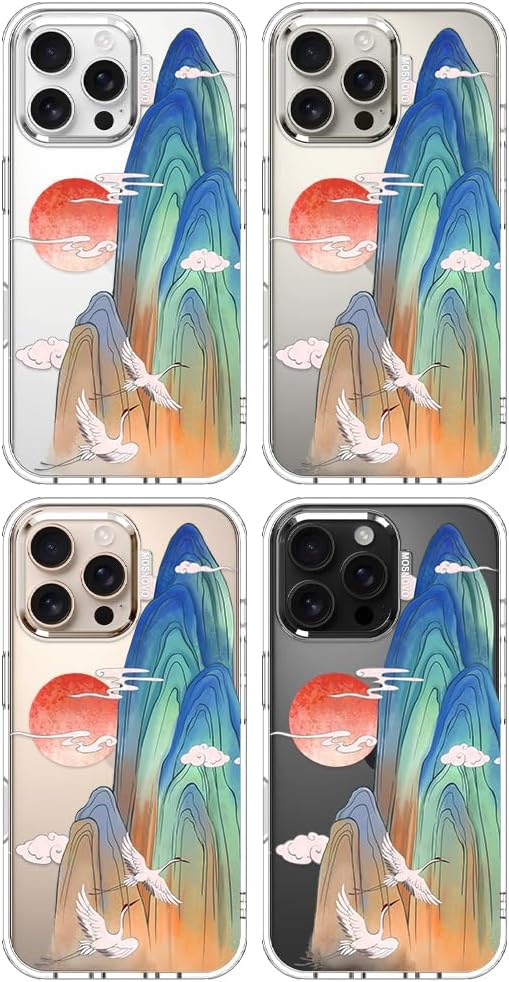 MOSNOVO for iPhone 16 Pro Max Case, Shockproof Military-Grade Protection 6.6ft - Image 3