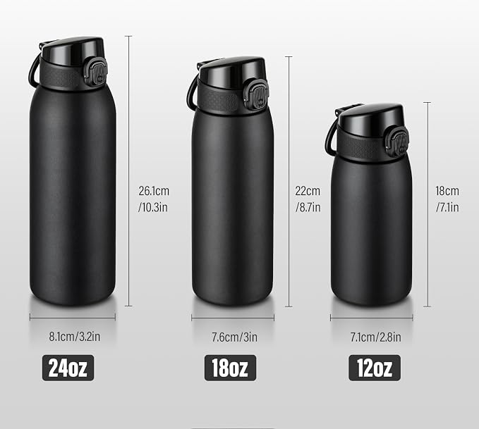 Insulated Water Bottle 12 oz - Image 7