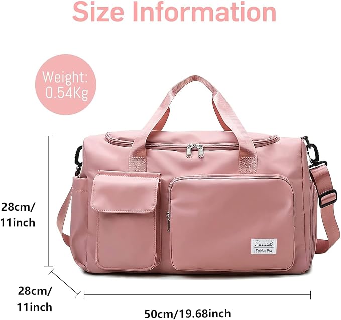 Suruid Travel Yoga Duffel Bag - Image 3