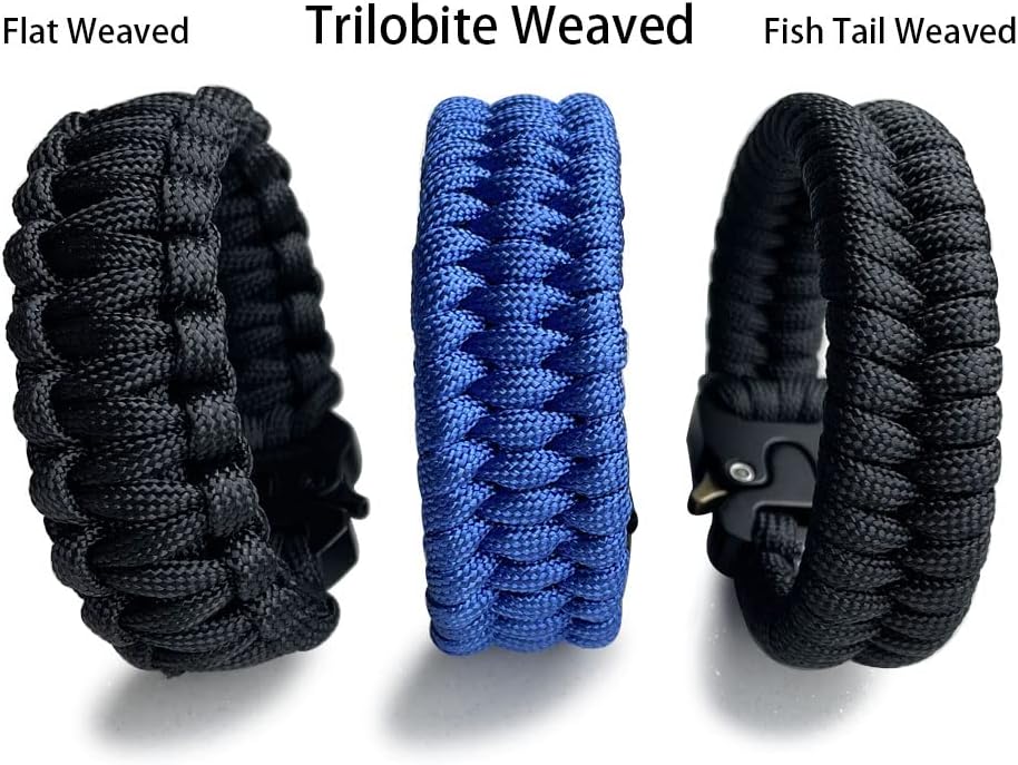 Parachute Cord Bracelets Trilobite Weaved Paracord Bracelet - Image 5