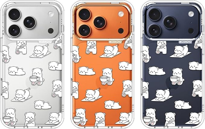 MOSNOVO for iPhone 17 Pro Case, Shockproof Military-Grade Protection 6.6ft Drop - Image 3
