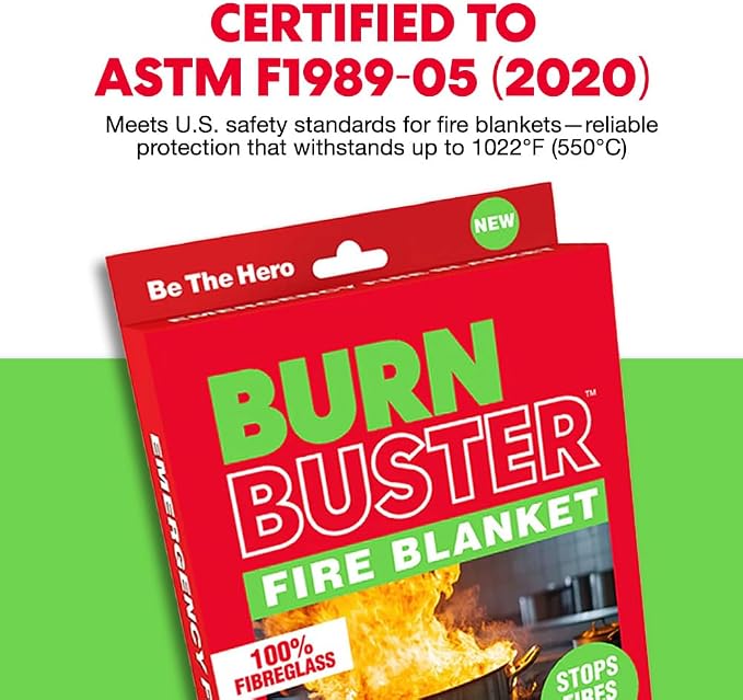 5-Pack Emergency Fire Blanket - Image 8
