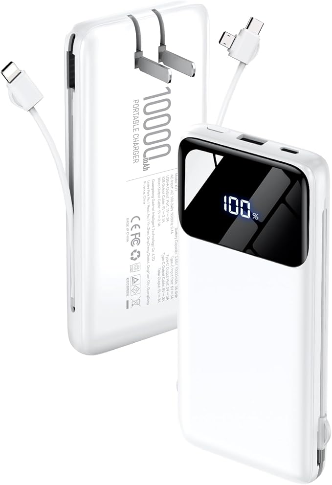 Portable Charger Power Bank by HYUCKOT