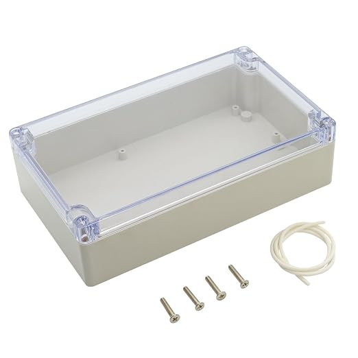LeMotech ABS Plastic Junction Box Dustproof Waterproof IP65 Electrical by LeMotech