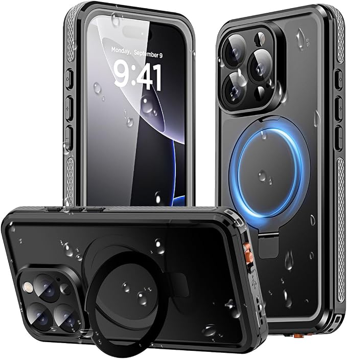 AICase Magnetic for iPhone 16 Pro Case Waterproof Magsafe Shockproof Protective by AICase