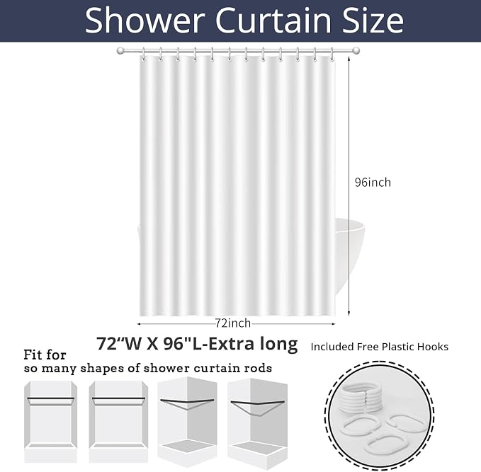 Purple Bow Shower Curtain - Image 7